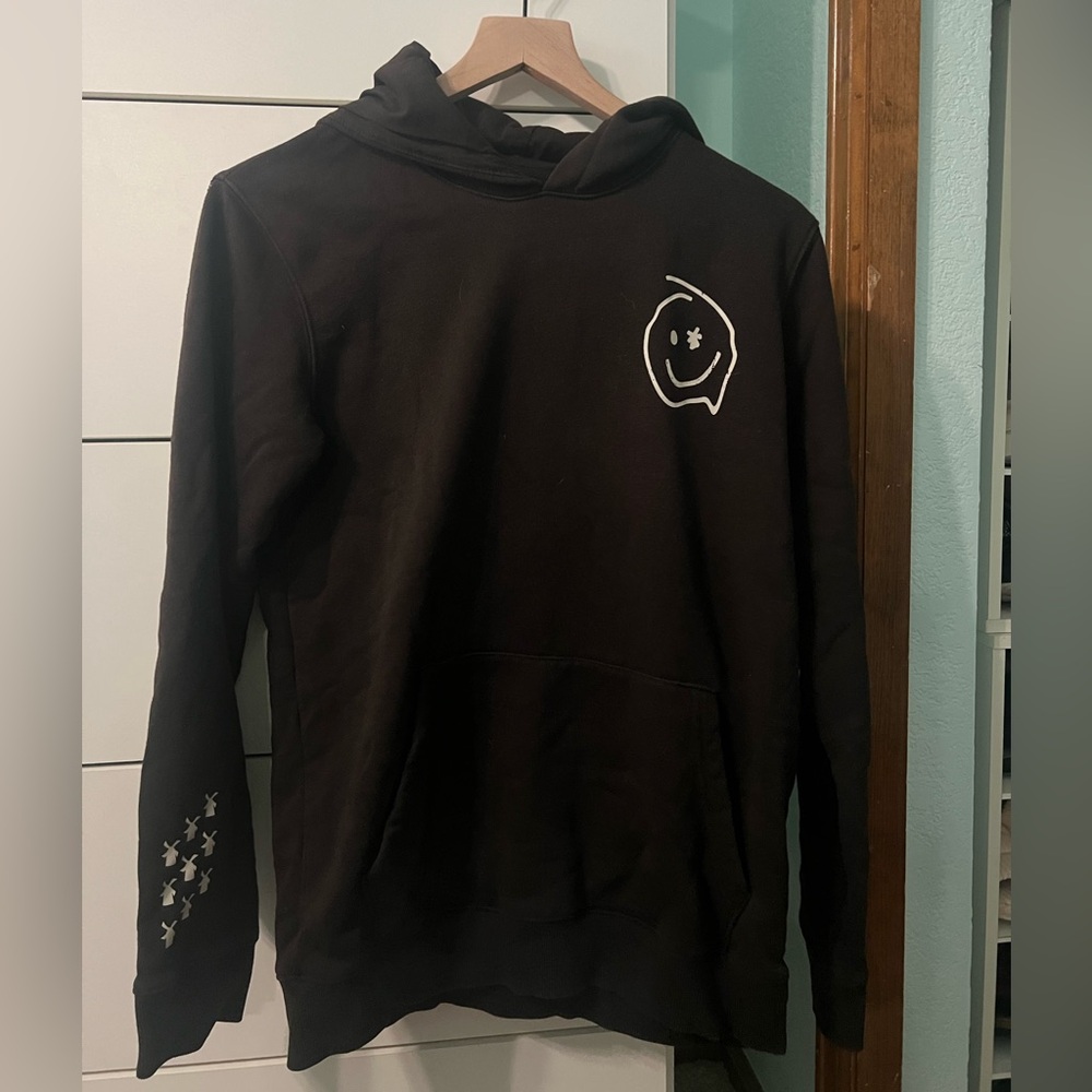 Dutch Bros Dark Brown Smiley Sweatshirt